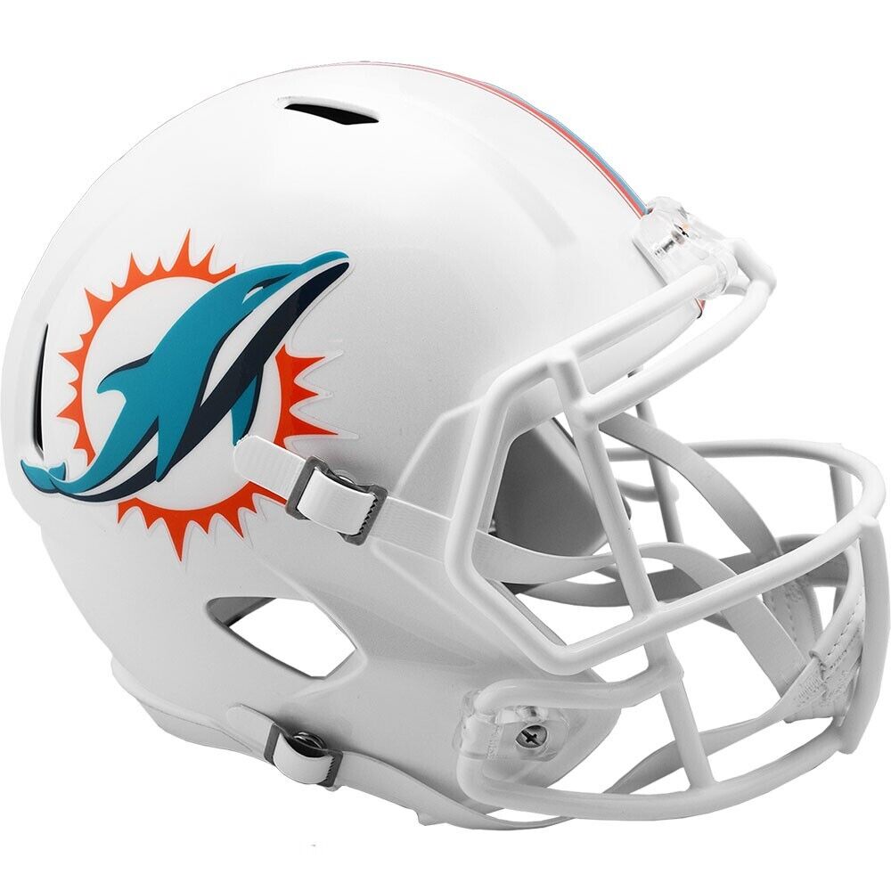 Miami Dolphins Deluxe Full Size Speed Helmet