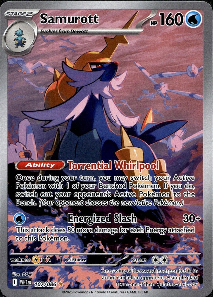 Samurott - SV10.5W 107/86