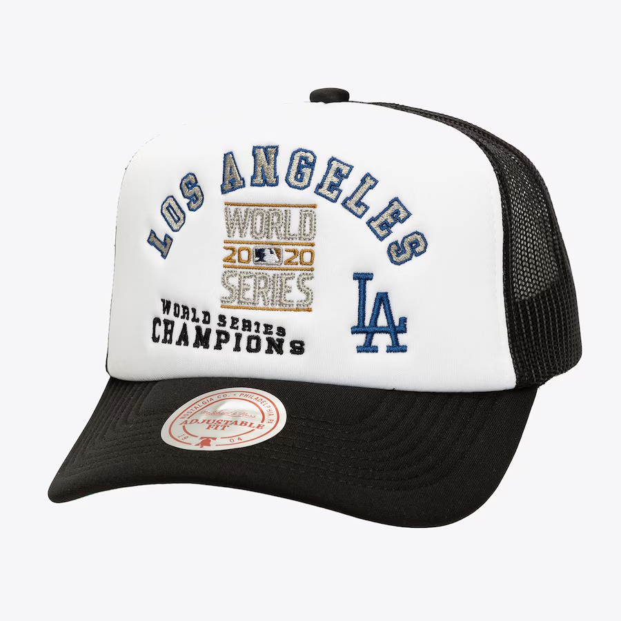 Los Angeles Dodgers Champ Remix Mitchell and Ness Trucker Snapback Hat