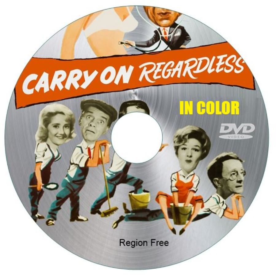 Carry On Regardless in Color, DVD