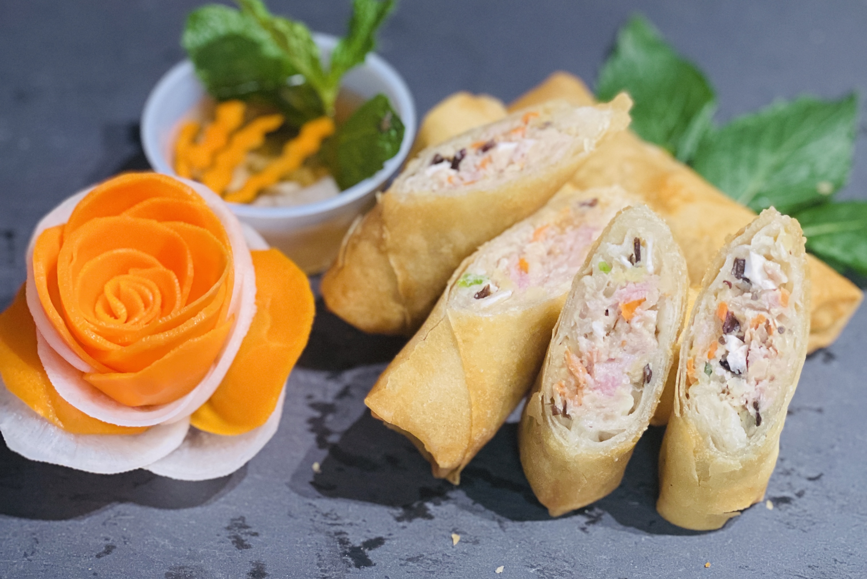Fried Pork Egg Rolls (2)