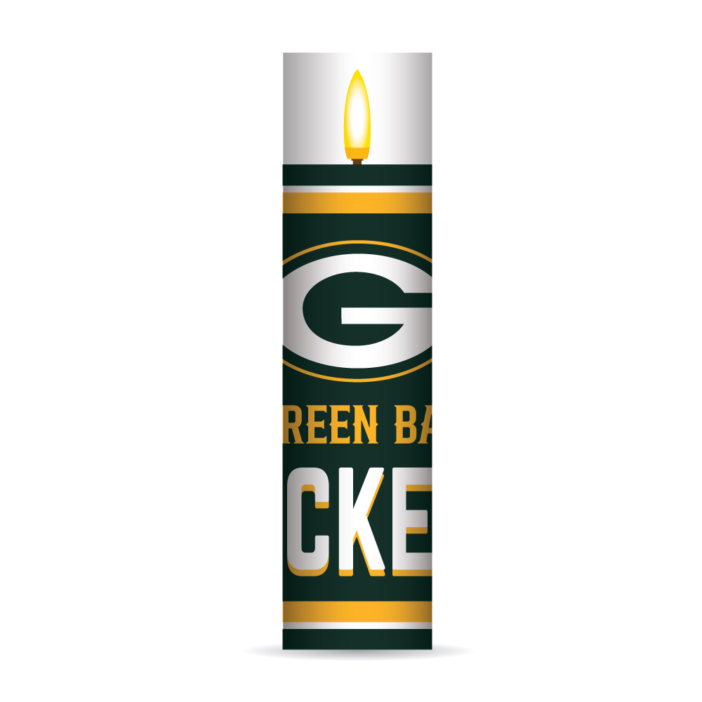 Green Bay Packers Electronic Candle
