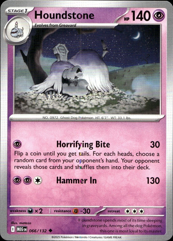 Houndstone - ME01 66/132