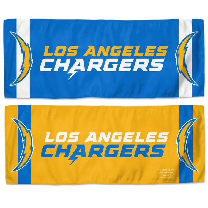Los Angeles Chargers Cooling Towel 12x30"