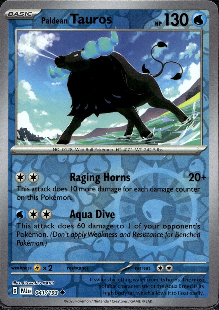 Paldean Tauros - SV02 41/193