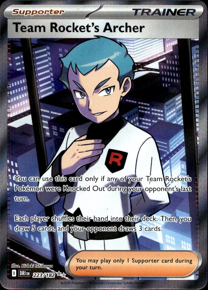 Team Rocket's Archer - SV10 223/182