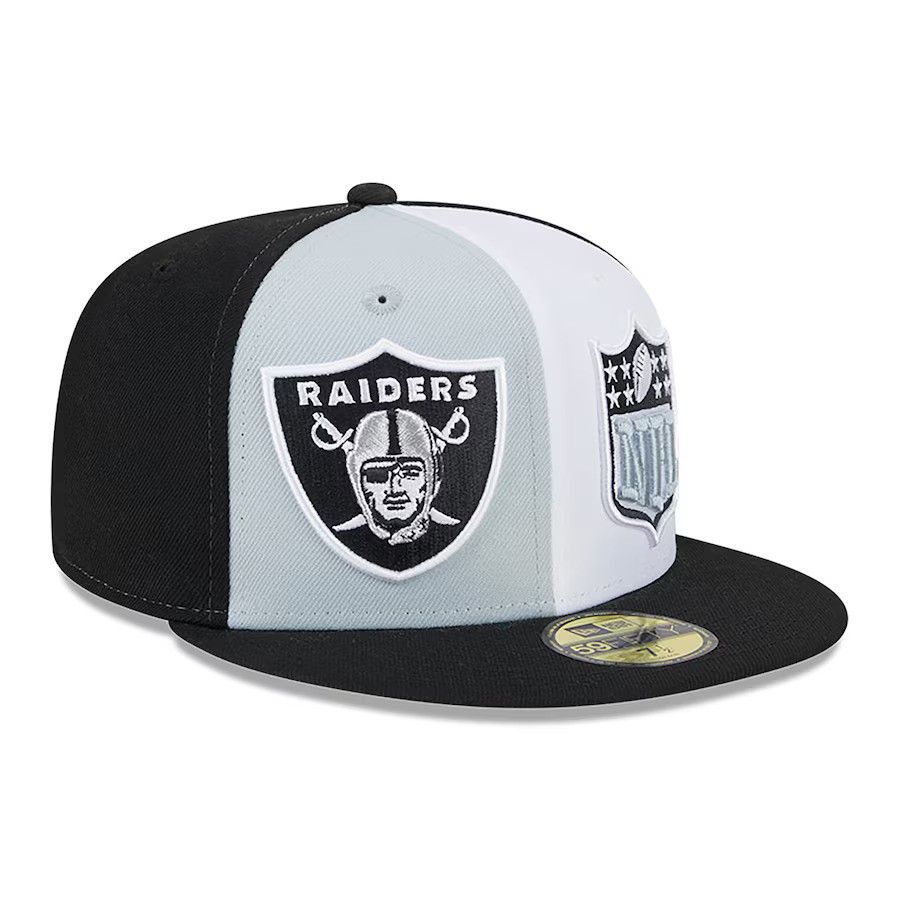 Las Vegas Raiders 2023 New Era 59FIFTY Sideline Hat