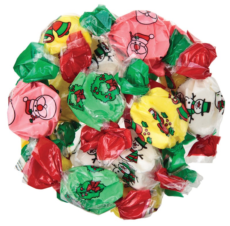 Taffy Town Salt Water Taffy Christmas Assorted  Mix Candy 5 lb