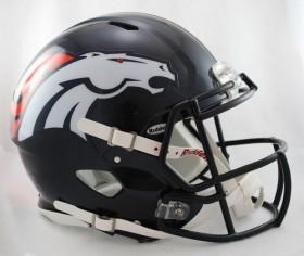 Denver Broncos Riddell Authentic Full Size Speed Helmet