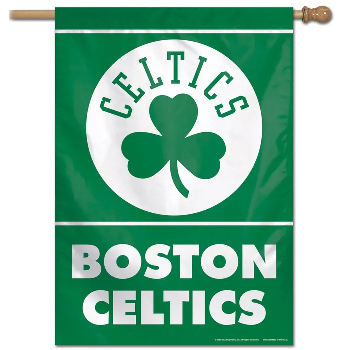 Boston Celtics Vertical House Flag 28x40"