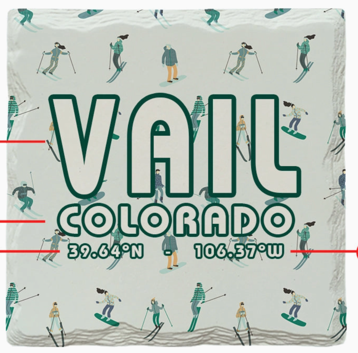 Vail Colorado Skiers Elevation Coaster