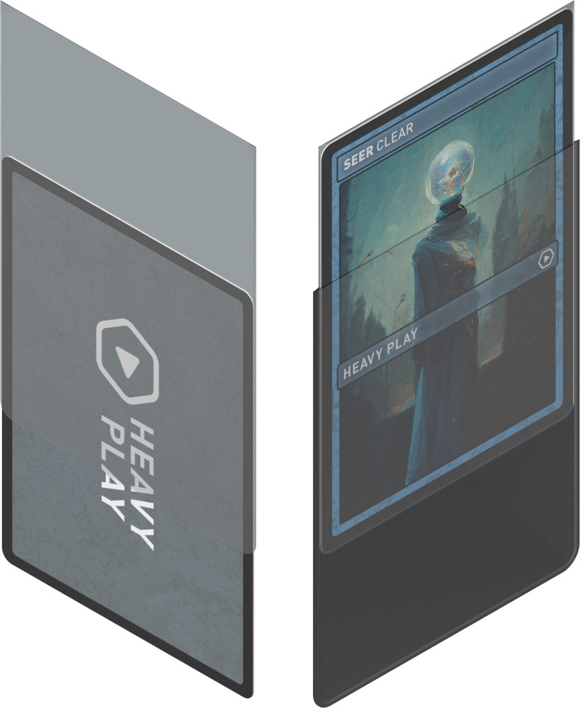 Heavy Play - Standard Hard Inner Sleeves: Clear