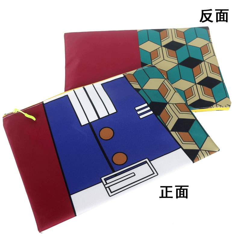 Anime XL Canva Zipper Case