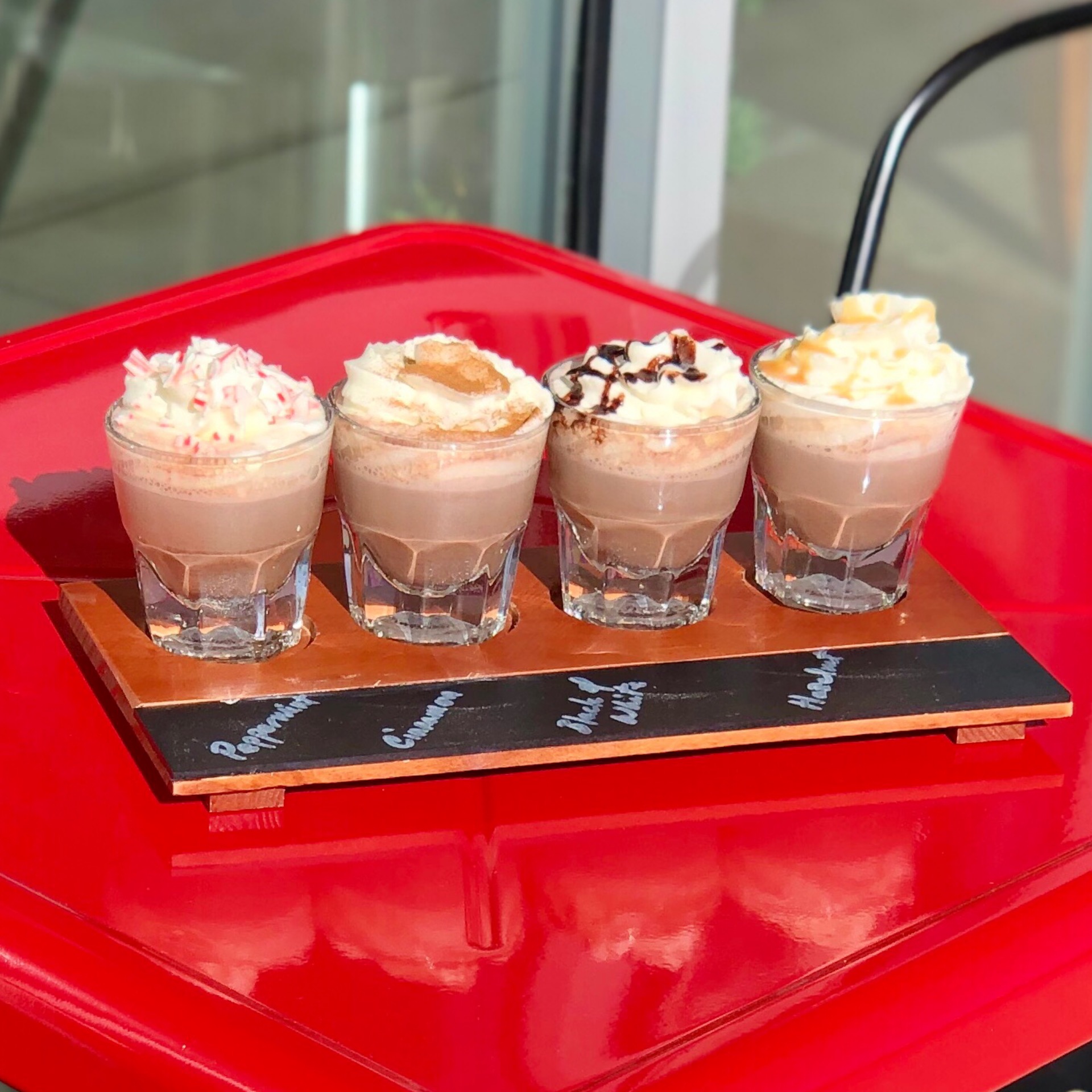 ROSE HOT CHOCOLATE FLIGHT (4x 5oz)