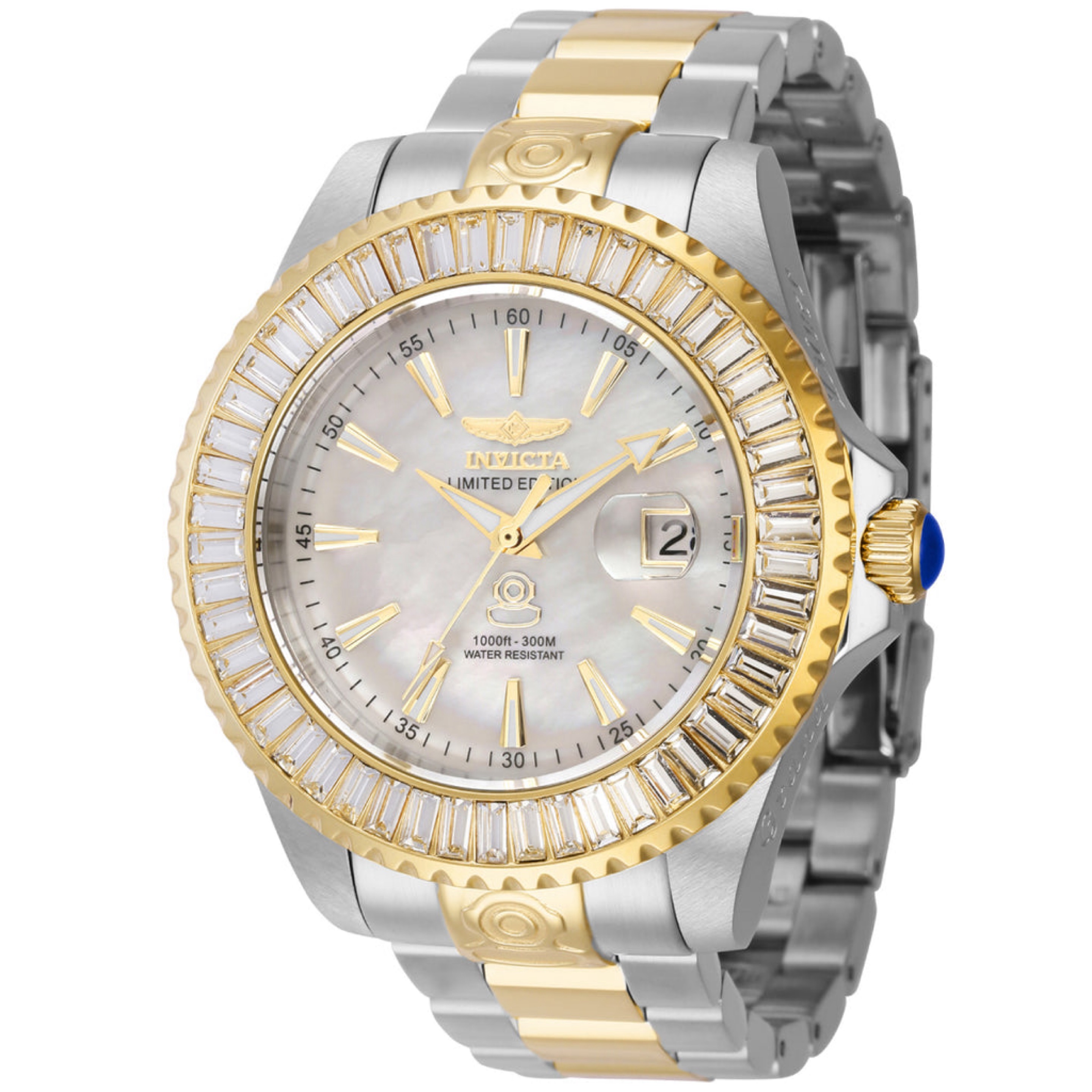Invicta Grand Diver Prismata Automatic Mother of Pearl Dial - 47mm