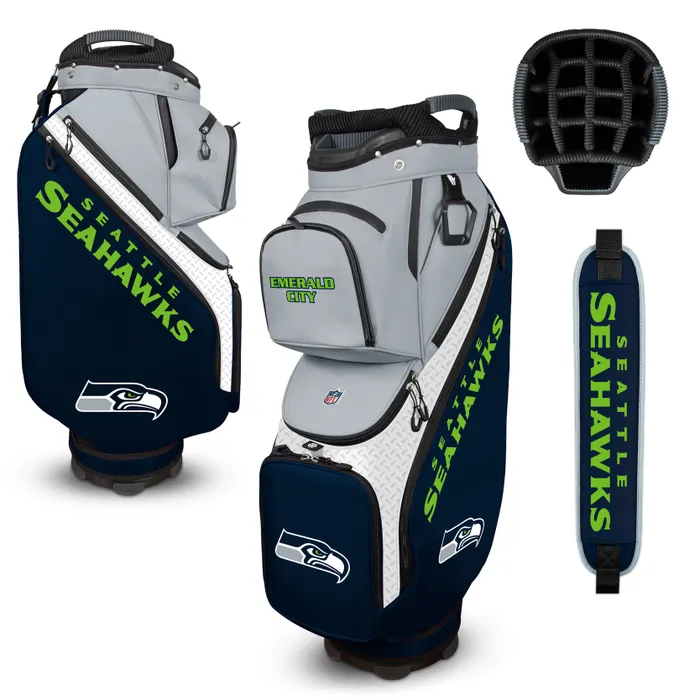 Seattle Seahawks Premier Clubhouse Cooler Golf Cart Bag