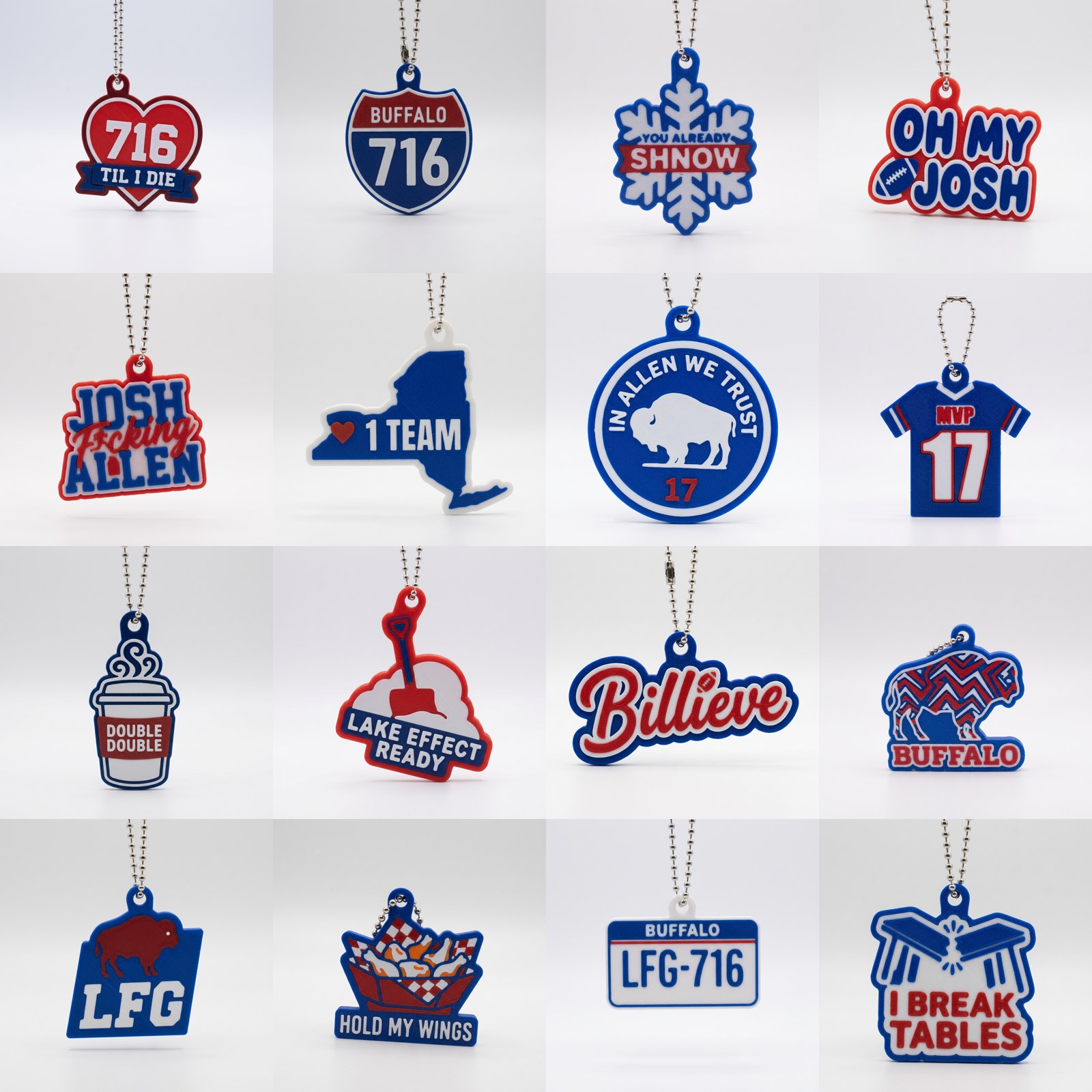 Buffalo Keychains