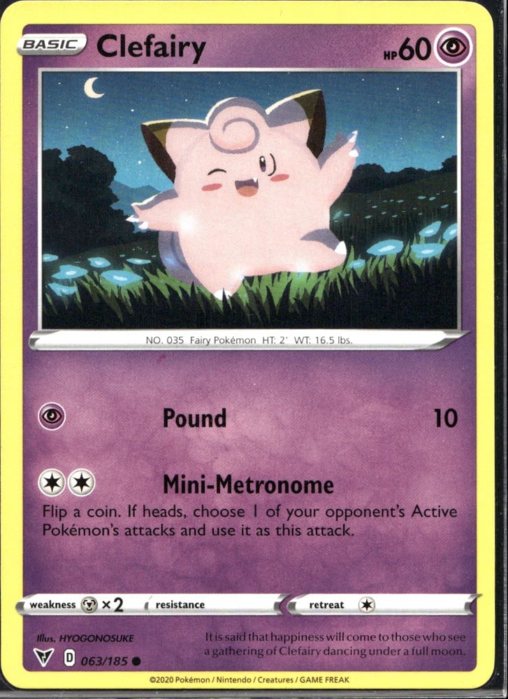 Clefairy - SWSH4 63/185