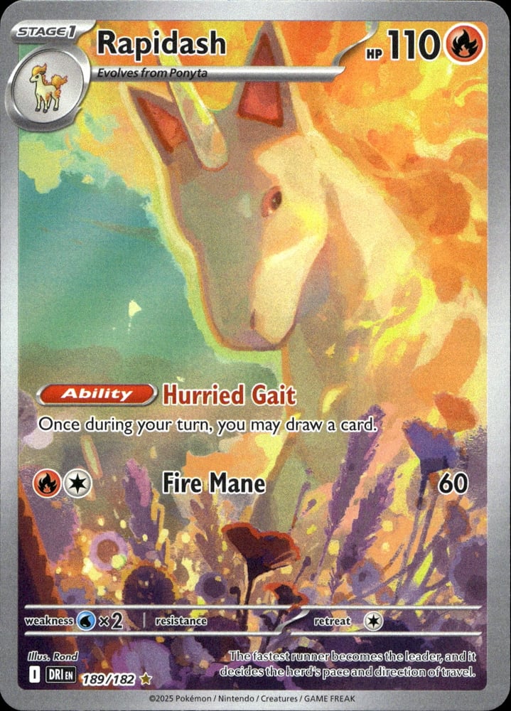 Rapidash - SV10 189/182