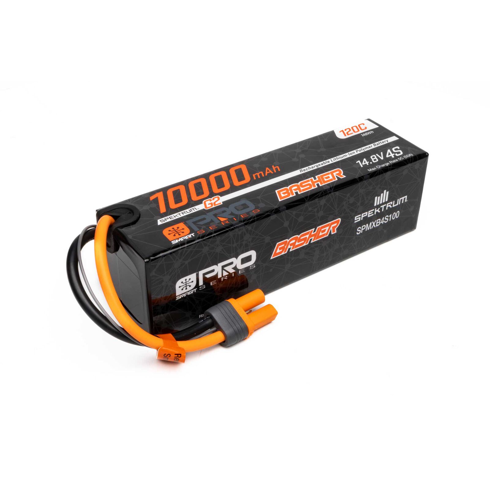 1000mah 4S 14.8V Smart Pro Basher 120C SPMXB4S100