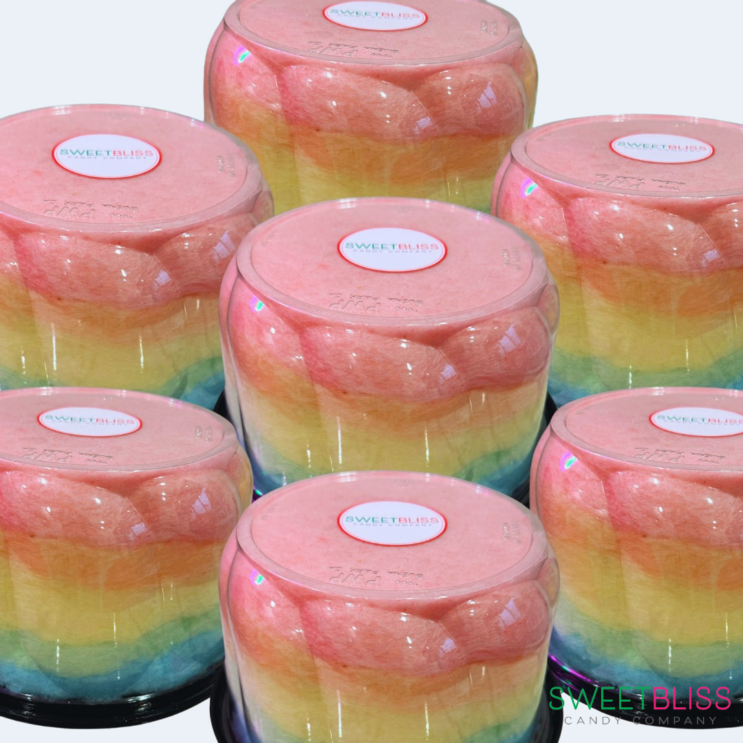 MINI COTTON CANDY TROPICAL CAKE