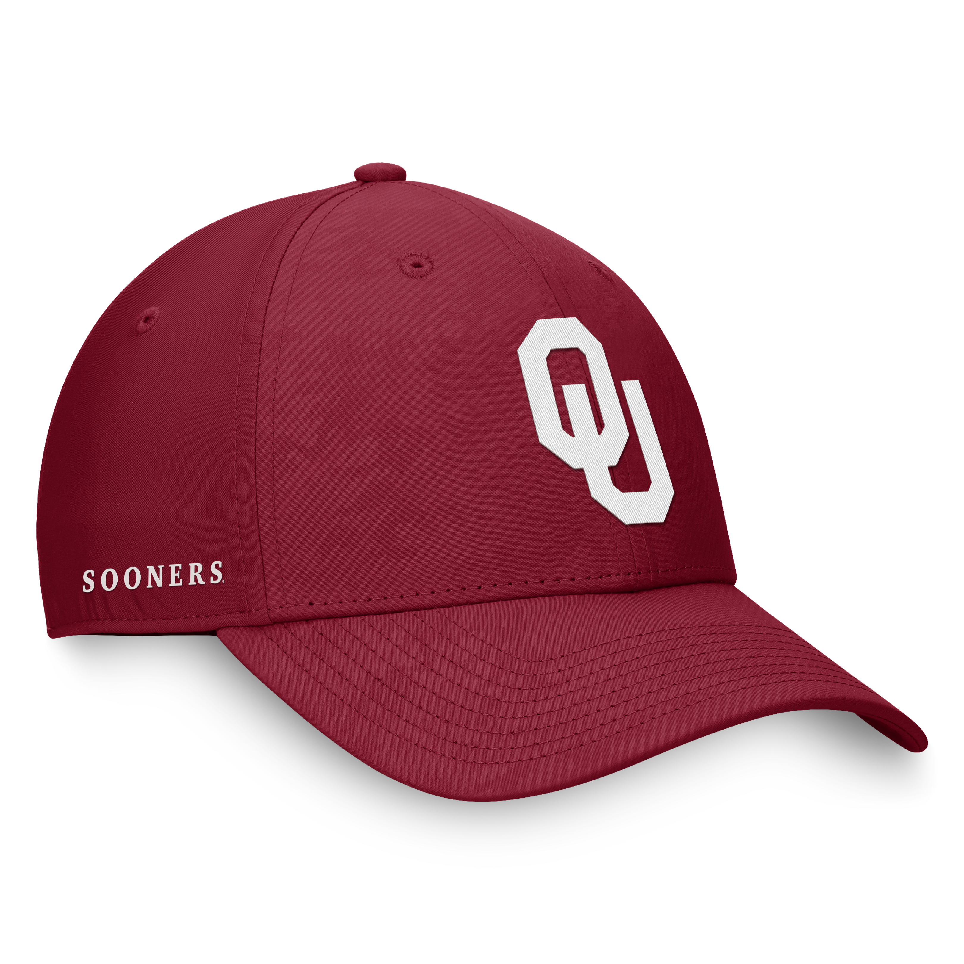 Oklahoma Sooners Maroon Top of the World Flex Fit Hat