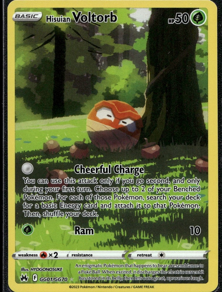 Hisuian Voltorb - SWSH12.5GG GG01/70