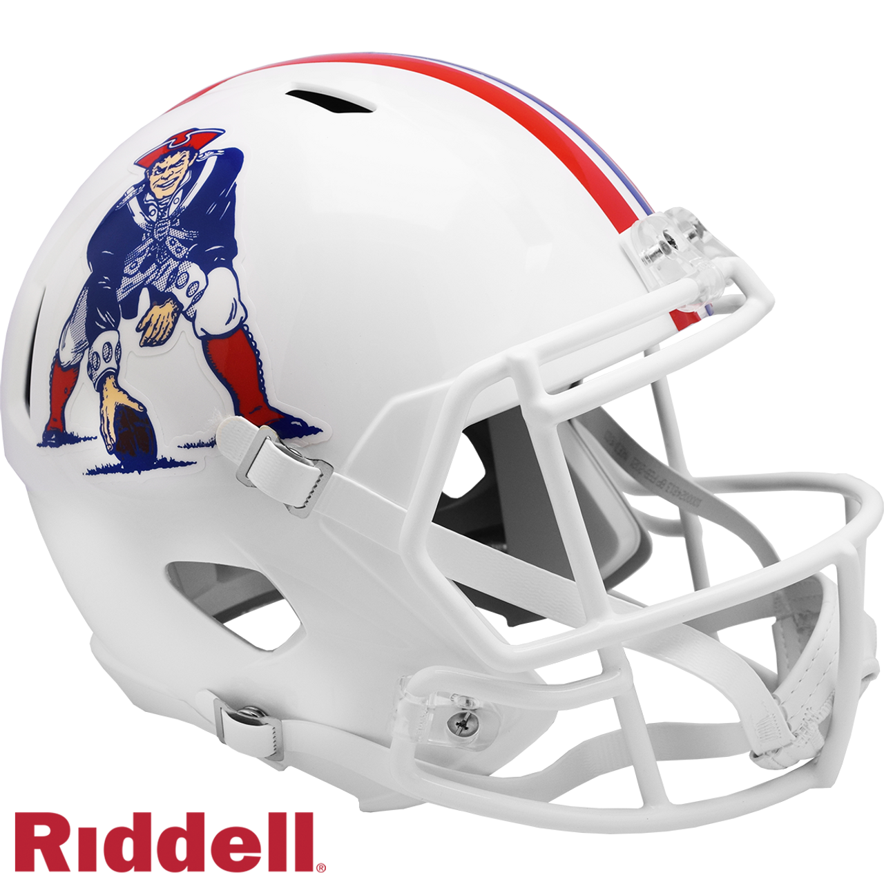 New England Patriots 1982-89 Riddell Full Size Speed Helmet
