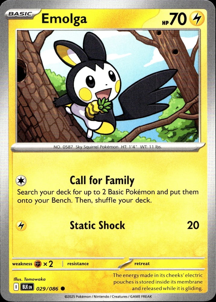 Emolga - SV10.5B 29/86