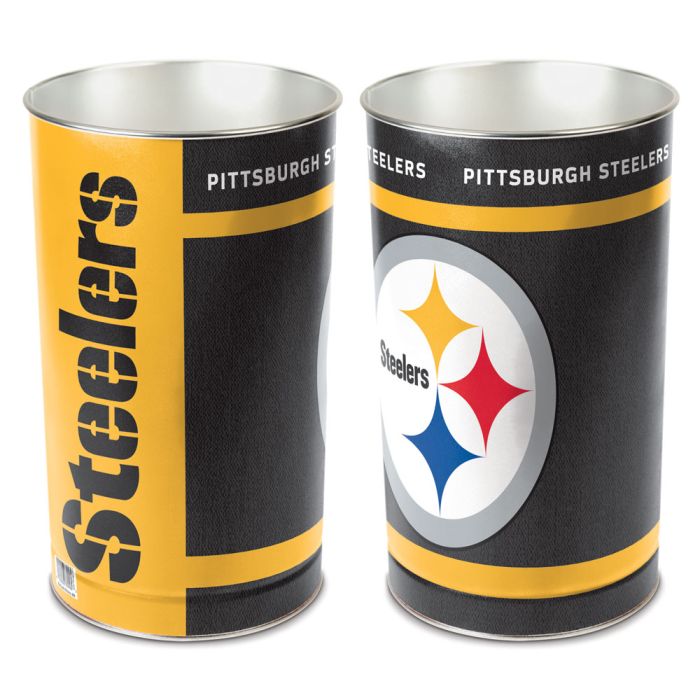 Pittsburgh Steelers Wastebasket 15"