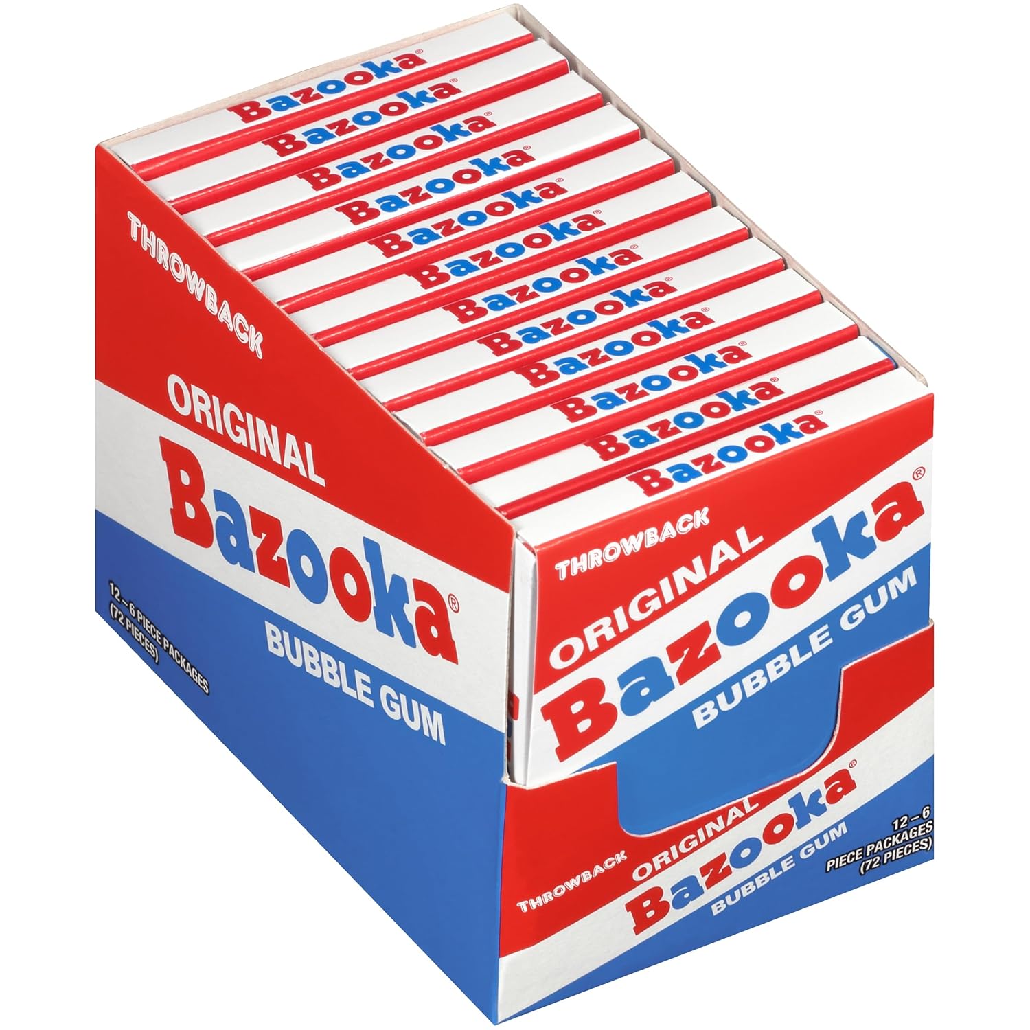Bazooka Bubble Gum Mini-Wallet Pack 1.5 oz 12 ct