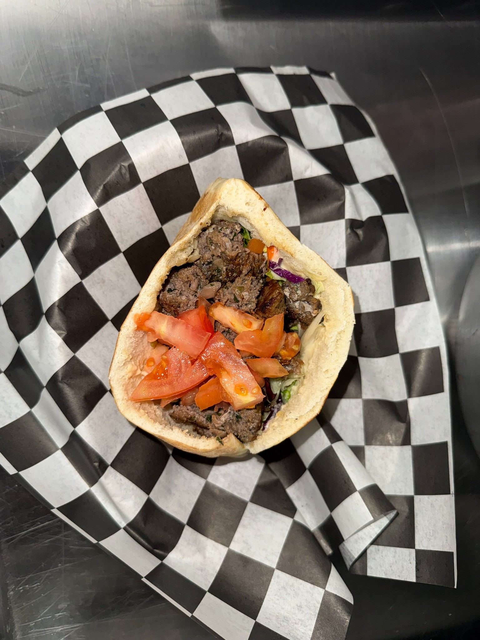 Shish Kebab Sandwich
