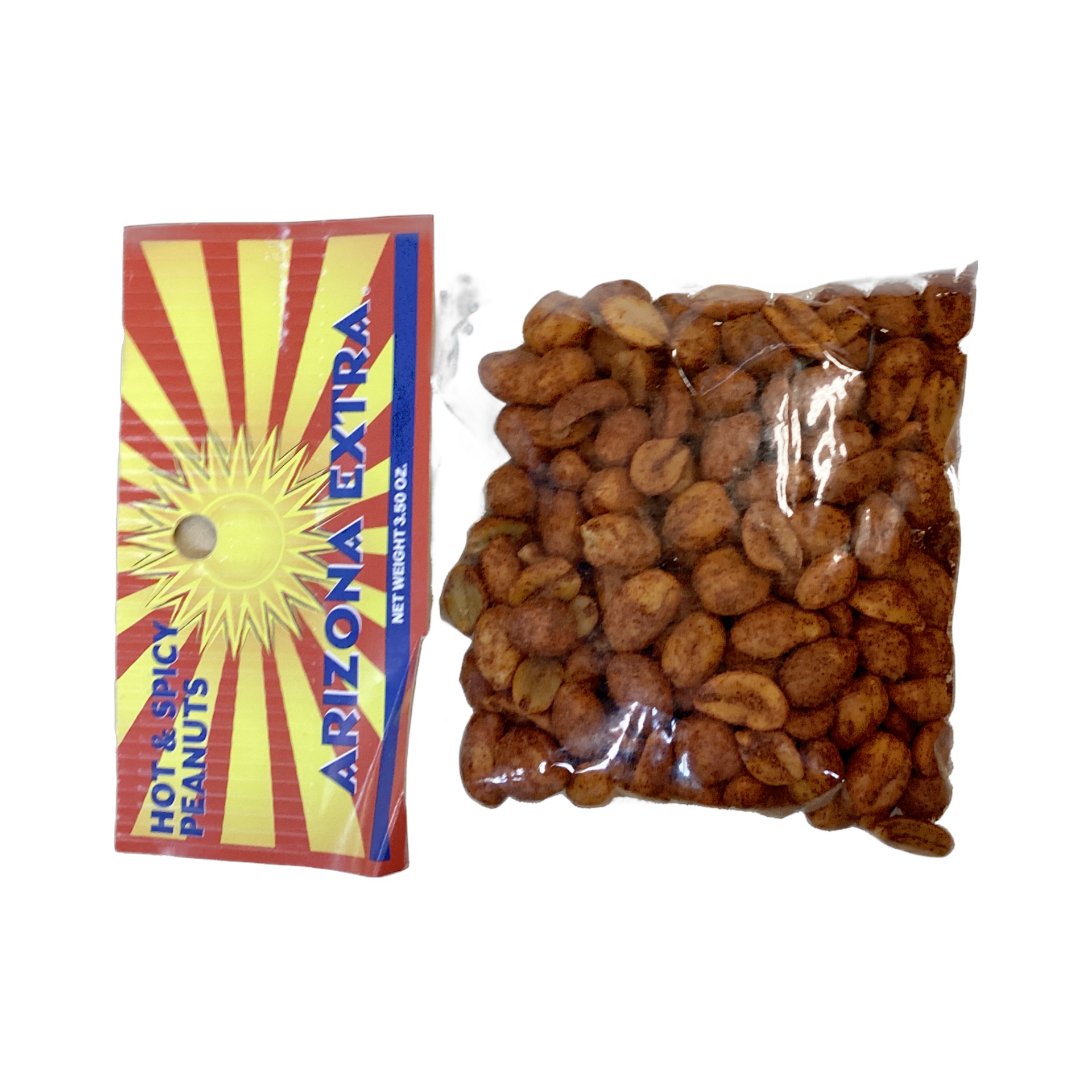 AZ  Hot & Spicy Peanuts 3.5 oz