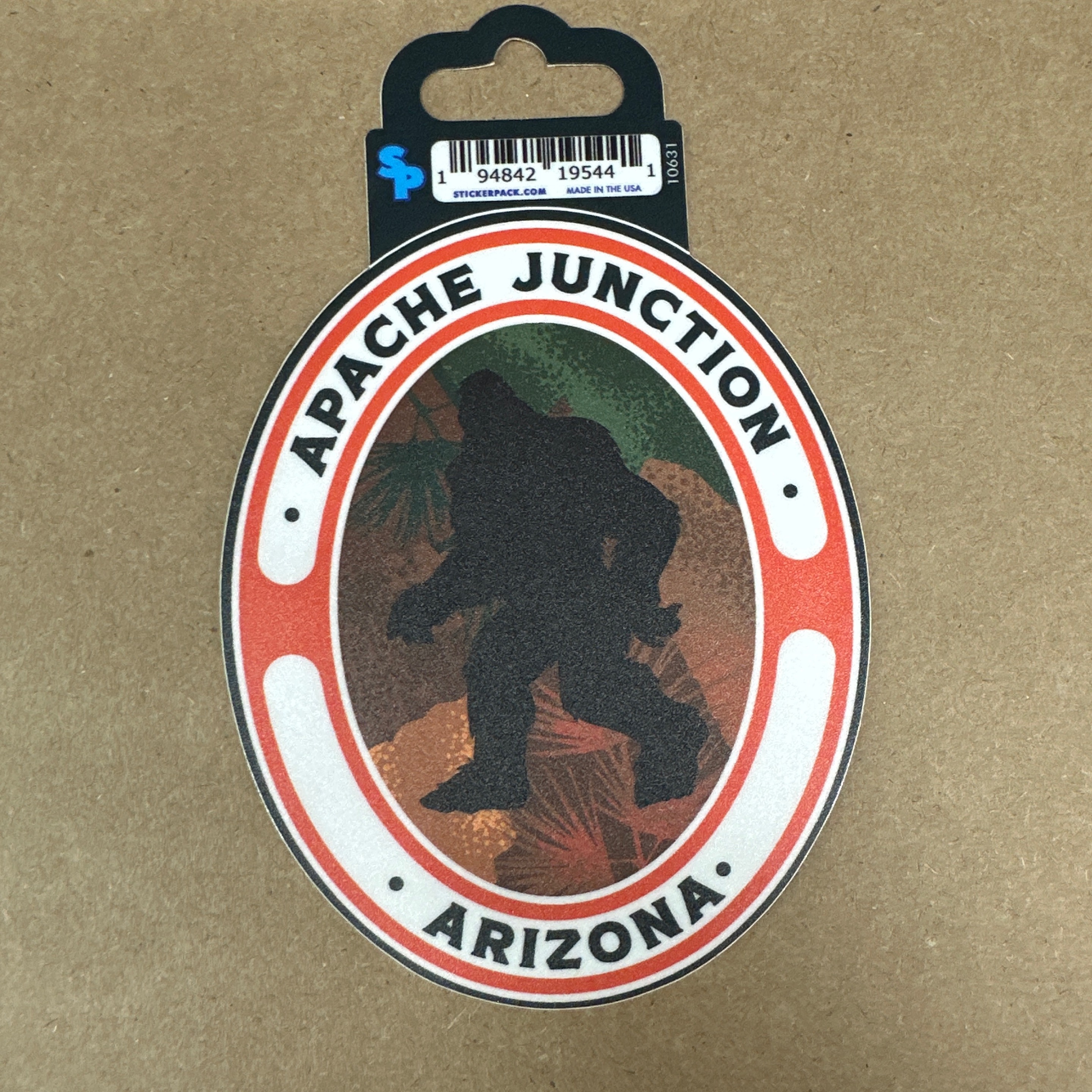 Animal Oval - Bigfoot