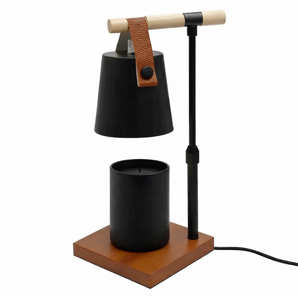 Candle Warmer Lamp - Modern Nordic Style - Black