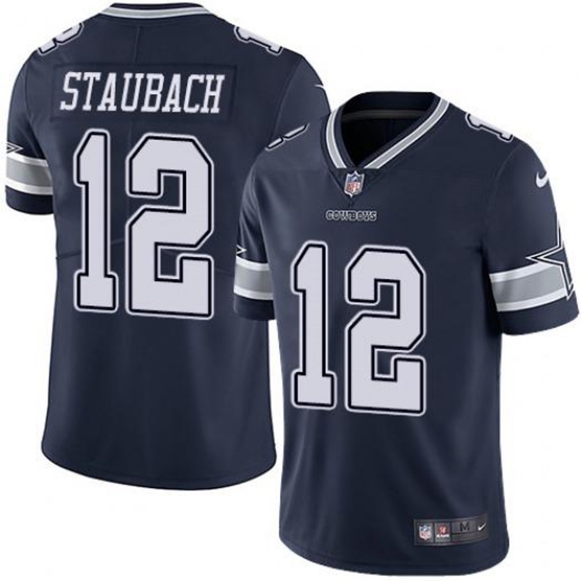Dallas Cowboys Roger Staubach #12 Nike Limited Road Jersey