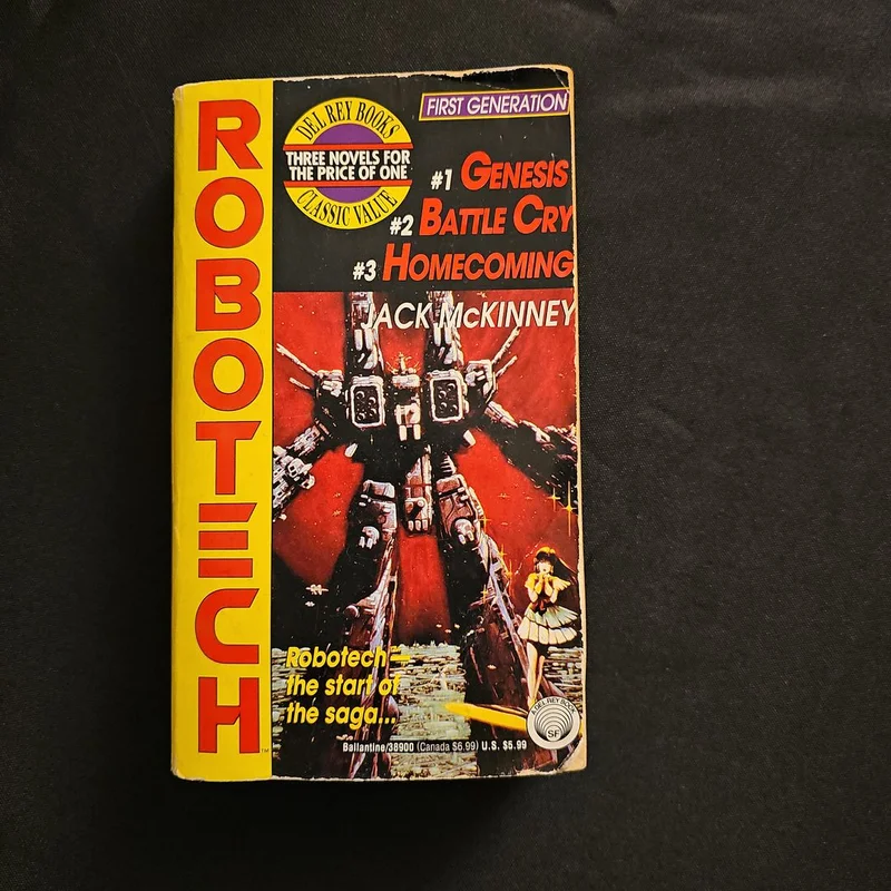 Robotech: Genisis, Battle Cry, Homecoming by Jack McKinney