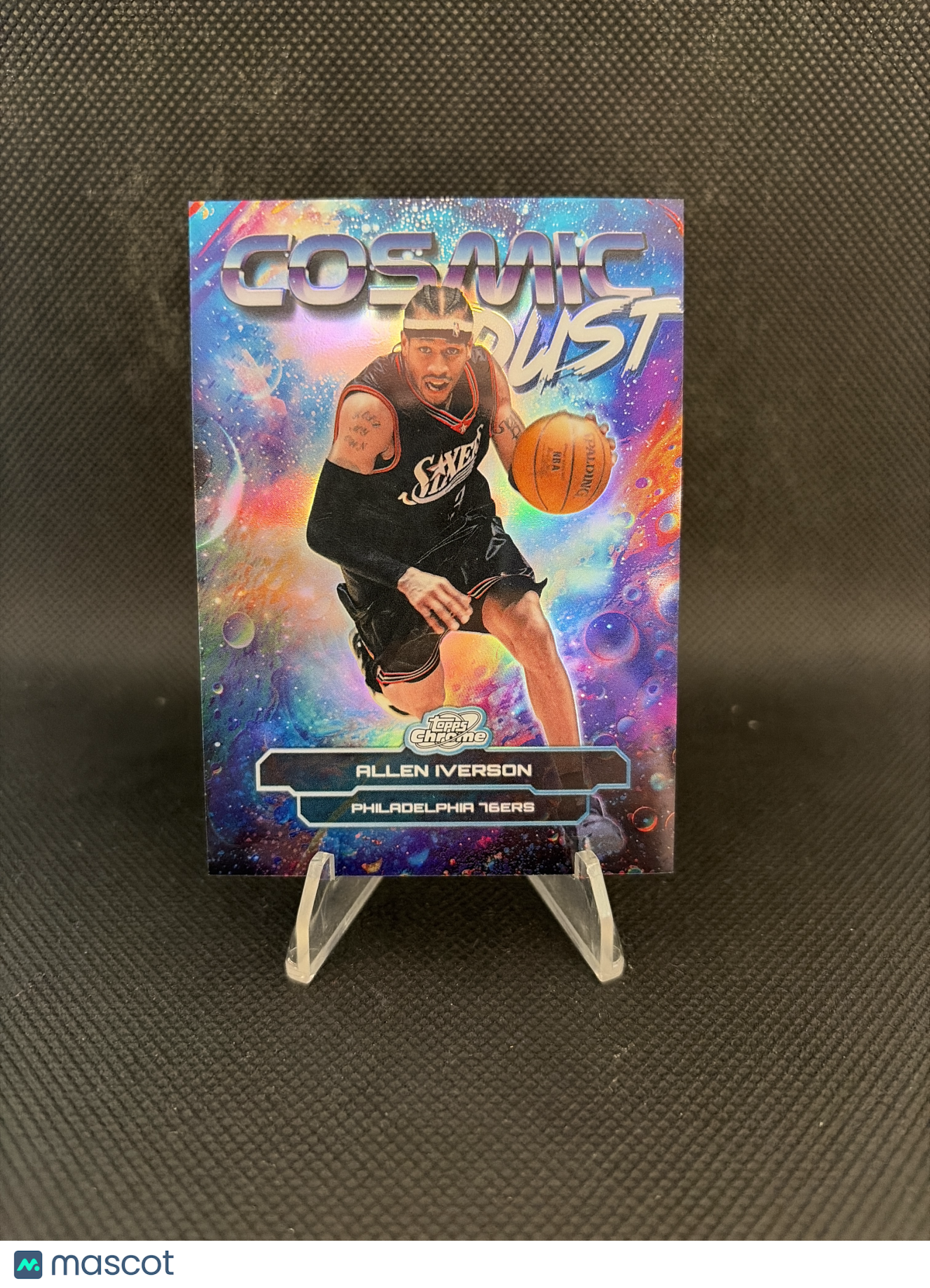 2026 Topps Chrome Cosmic Dust Allen Iverson