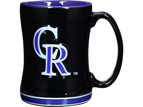 Colorado Rockies Sculpted Coffee Mug 14oz