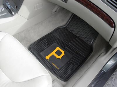 Pittsburgh Pirates Heavy Duty 2-Piece Vinyl Car Mats