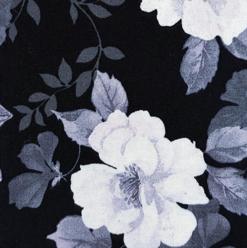 Black & White Blooms