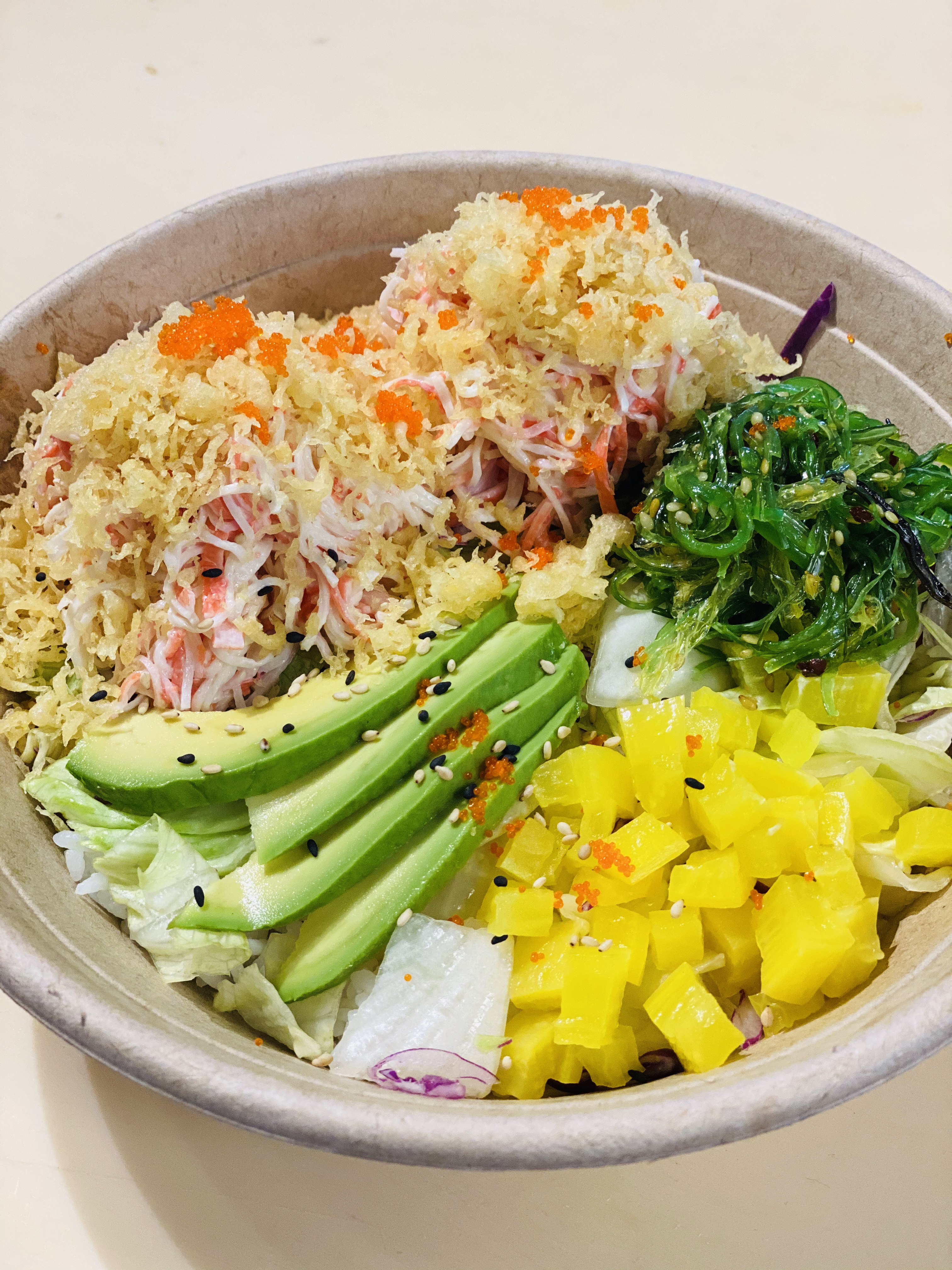 Crabmeat Sushi Bowl