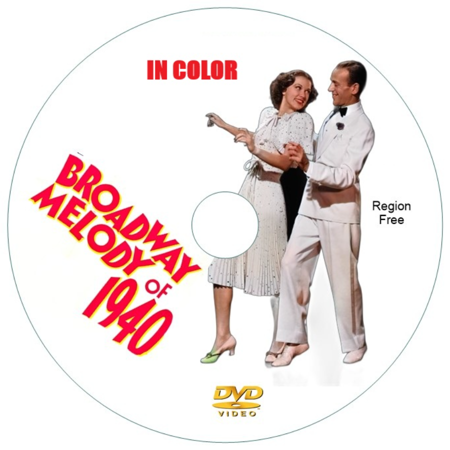 Broadway Melody of 1940 in Color DVD