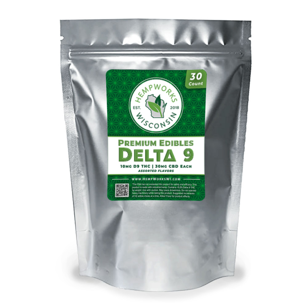 Delta 9 Gummies (Assorted Flavors) - 10pk