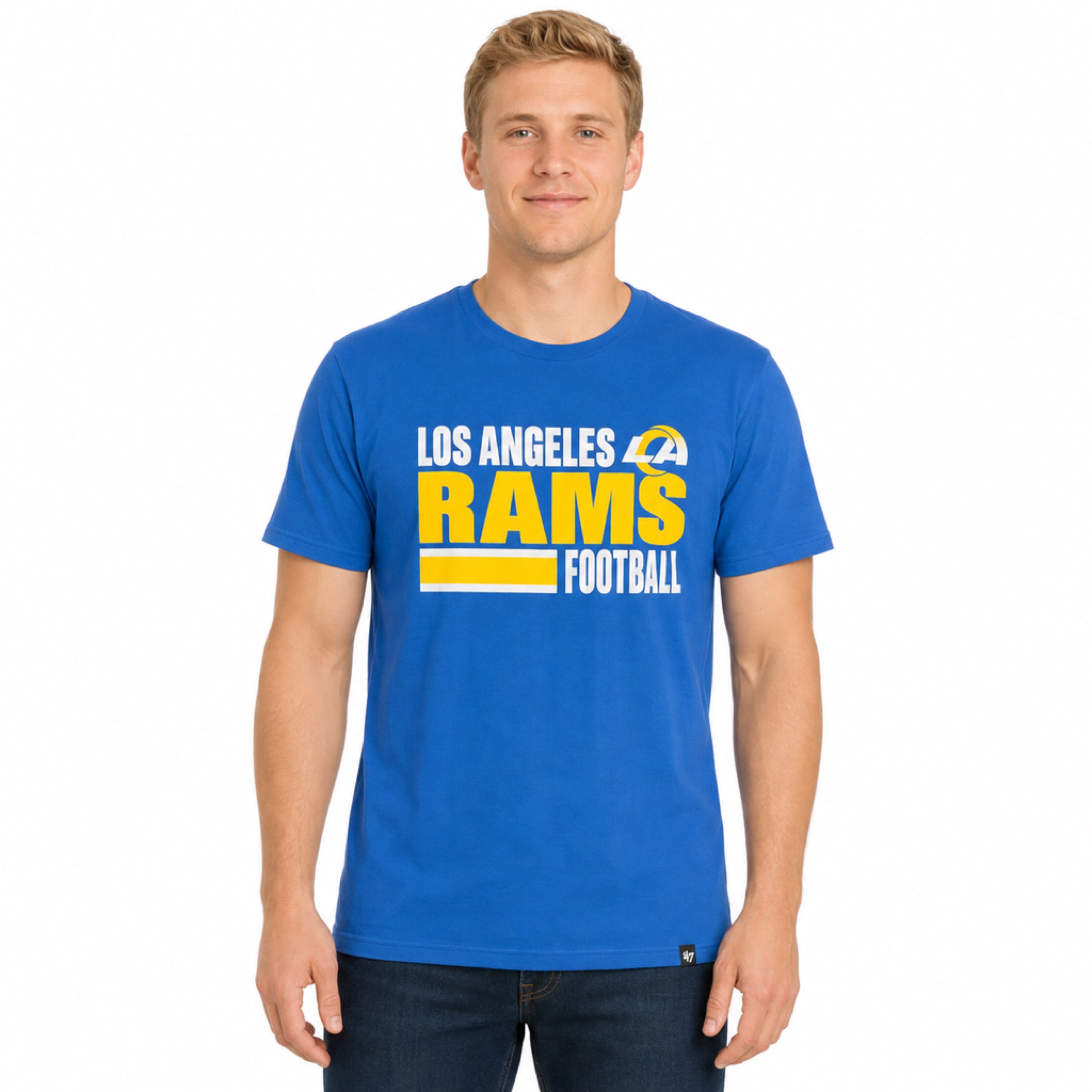 Los Angeles Rams Royal '47 Brand Super Rival Shirt