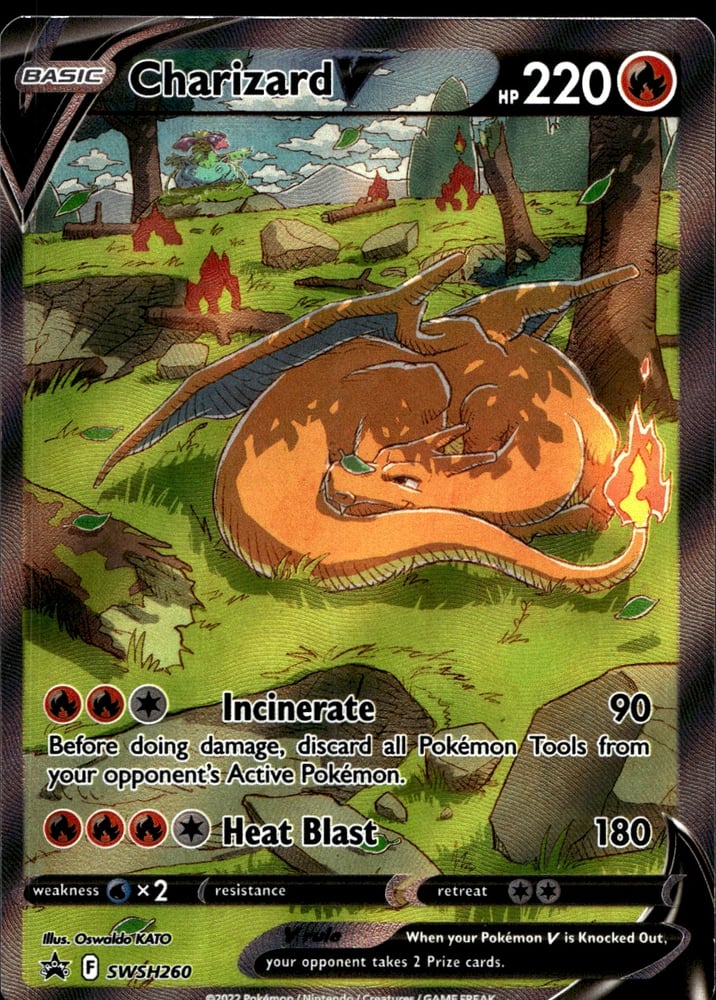 Charizard V - SWSHP SWSH260/307
