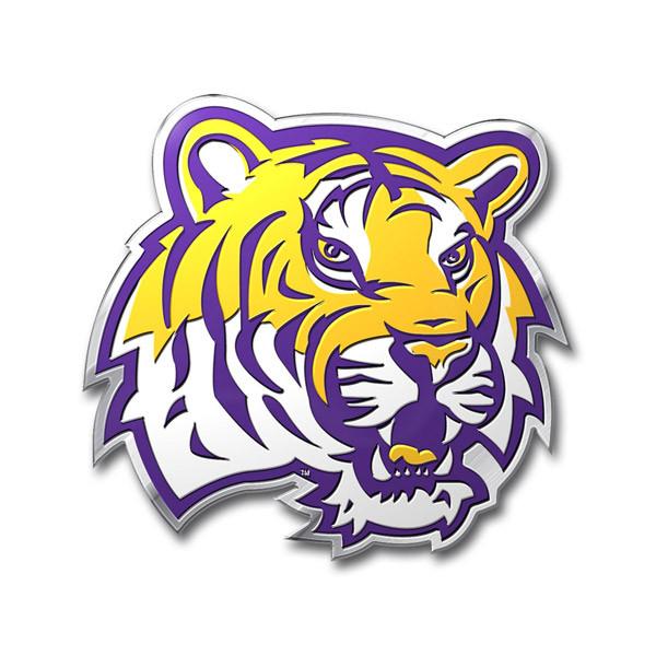 LSU Tigers Color Auto Emblem