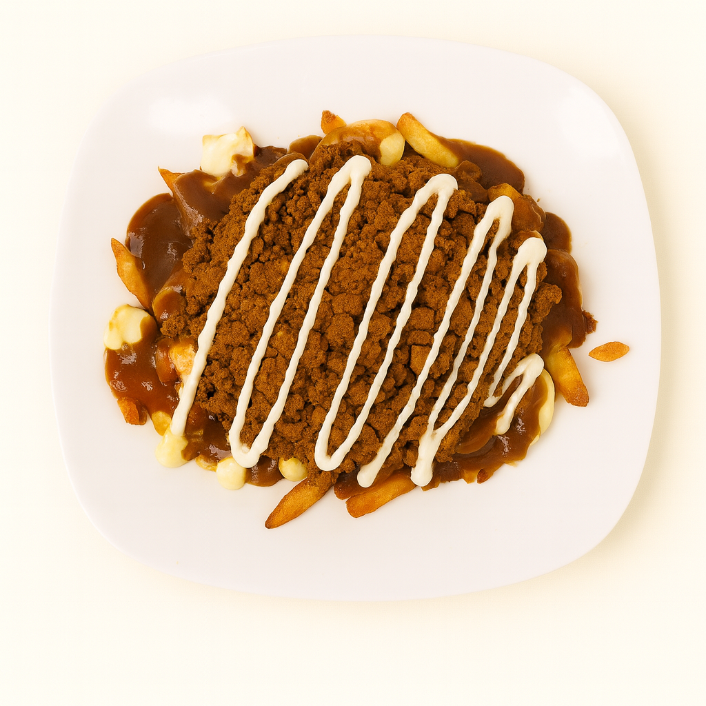 Alley Mix on Poutine (Beef and Lamb)