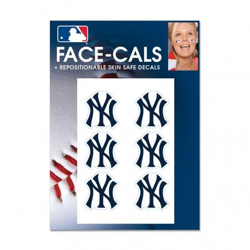 New York Yankees Face Cals Tattoos