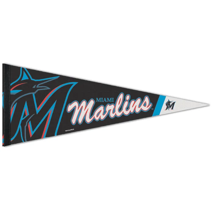 Miami Marlins Premium Pennant 12x30"